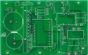Rohs PCB Prototype and ENIG FR4 PCB Board green Solder Mask , 1mm Board Thickness