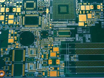 6-Layer HDI mobile phone pcb layout OSP Surface Finishing , 18um Copper