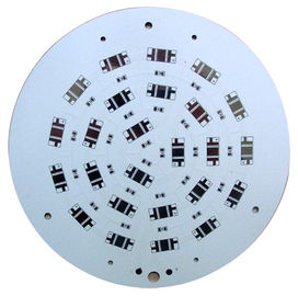 2000V - 8000V White Round Led PCB Board Single Layer Aluminum Base